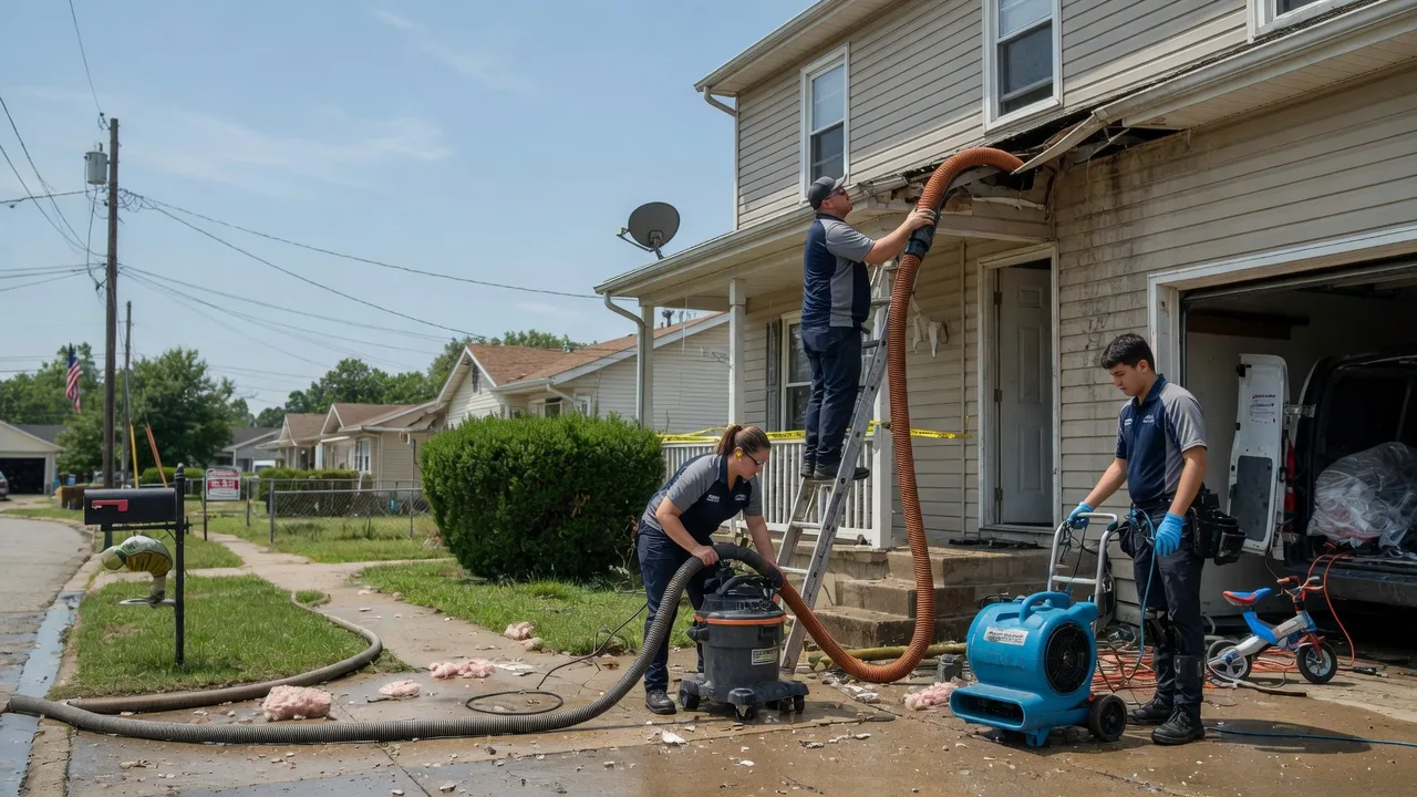 Water Damage Restoration in Rose Hill, KS near me